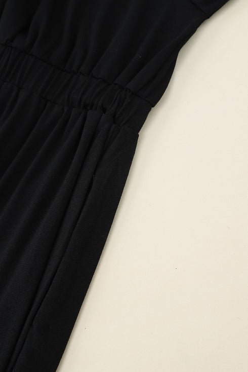 Button Front Long Sleeve Textured Mini Dress