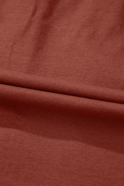 Button Front Ruffle Hem Cotton Peplum Blouse