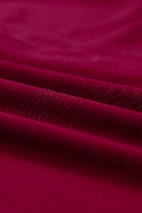 Button Up High Waist Long Sleeve Dress