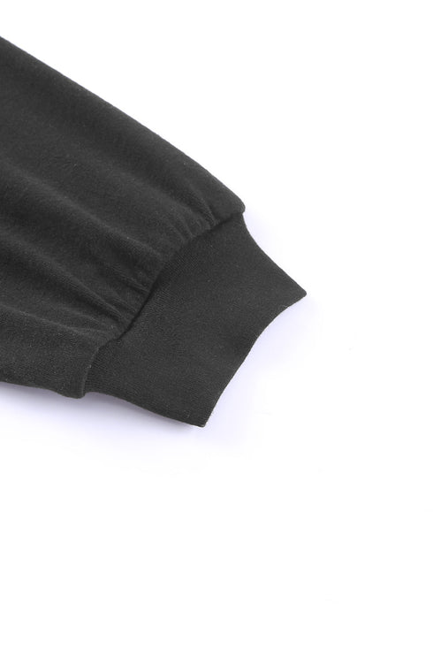 Buttoned High And Low Hem Hoodie