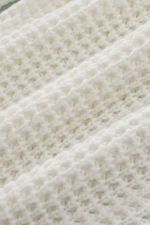 Buttoned Wrap Turtleneck Sweater