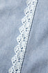 Lace Side Stripe Full Length Regular Fit Jeans
