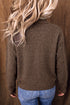 Embroidered Floral High Neck Long Sleeve Pullover Sweater
