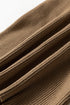 Western Ribbed Knit High Neck Sleeveless Waist Slim Fit Sweater Vest