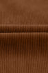 Polyester Corduroy Wide Leg Bib Overalls Jumpsuit