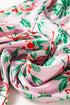 Christmas Berries Plant Print Satin Wide Leg Sleepwear Set
