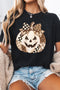 Pumpkin Face Character Graphic Art T Shirt