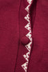 Bow Pocket Collared Long Sleeve Knit Cardigan