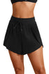 Double Layer Performance Running Shorts With Pocket