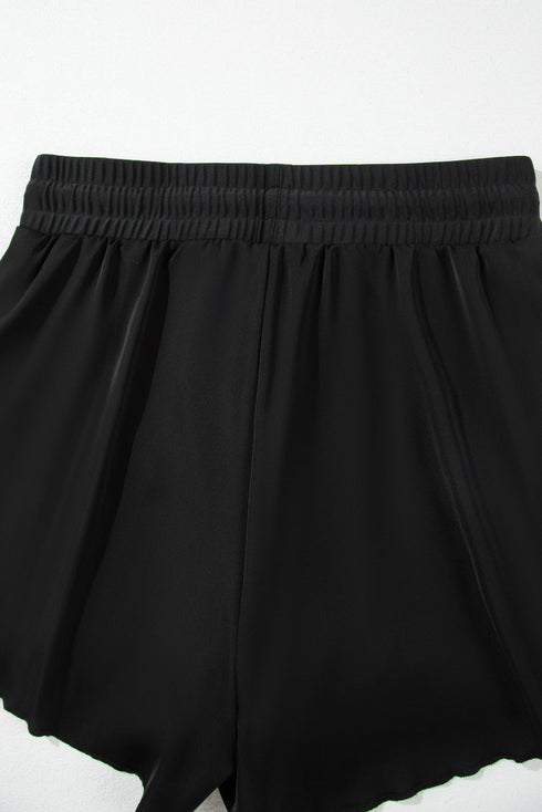 Double Layer Performance Running Shorts With Pocket