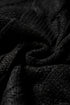 Cable Knit Mock Neck Satin Ribbon Sweater Vest