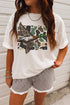 Camo Mallard Duck Western Short Sleeve Graphic Tee