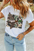 Camo Mallard Duck Western Short Sleeve Graphic Tee