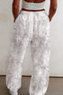 Camo Print Baggy Drawstring Active Jogger Sweatpants