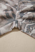 Camouflage Print Striped Side Panel Patchwork Drawstring Pants