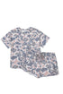 Camouflage Print Western Style Two Piece Loungewear Set