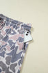 Camouflage Print Western Style Two Piece Loungewear Set