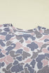 Camouflage Print Western Style Two Piece Loungewear Set