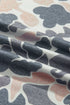 Camouflage Round Neck Drop Shoulder Pullover Lounge Set