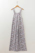 Camouflage Twist Ribbed Sleeveless Full Length Corded Jumpsuit