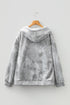 Camouflage Woodland Print Relaxed Sporty Pullover Hoodie