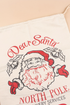 Canvas Drawstring Graphic Print Reusable Gift Bag