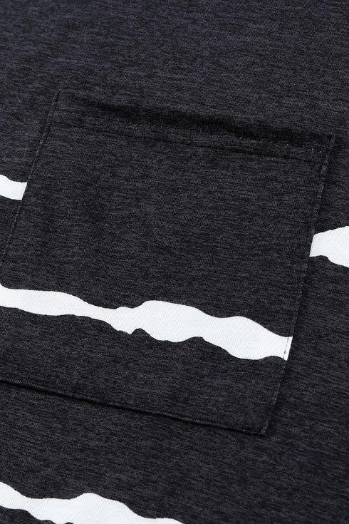 Cap Short Sleeve T-Shirt With Pocket