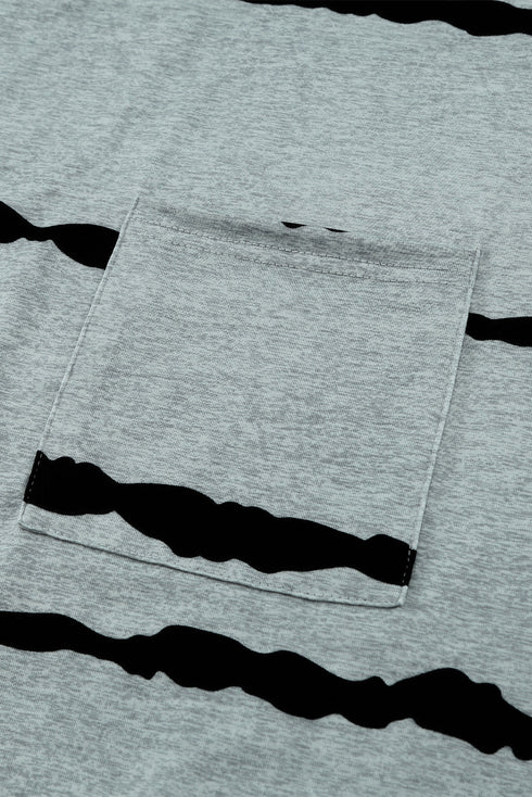 Cap Short Sleeve T-Shirt With Pocket