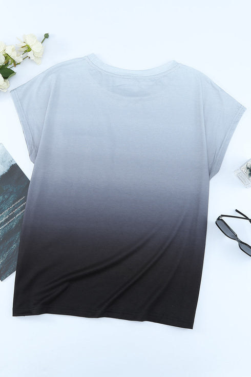 Cap Short Sleeve T-Shirt With Pocket