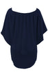 Cape Overlay Round Neck Layered Mini Dress