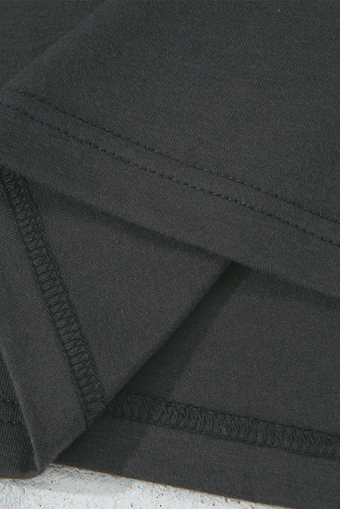 Carbon Grey Vintage Yall Cowboy Boots Graphic Tee