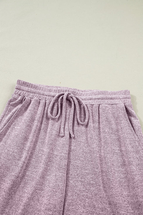 Casual Active Tank Top Drawstring Jogger Pant Sets