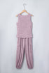Casual Active Tank Top Drawstring Jogger Pant Sets
