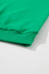 Casual Chenille Letter Embroidered Cotton Blend Pullover Sweatshirt