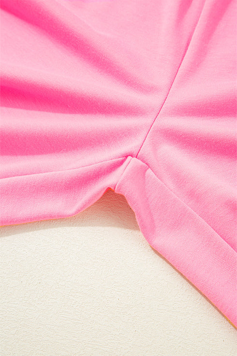 Casual Comfort Applique Detail High Waist Sweatpants