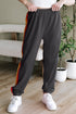 Casual Comfort Applique Detail High Waist Sweatpants