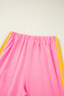 Casual Comfort Applique Detail High Waist Sweatpants