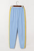 Casual Comfort Applique Detail High Waist Sweatpants