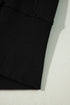 Casual Drop Shoulder Split Hem Pullover Sweatshirt