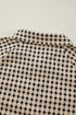 Casual Exclusive Patchwork Paneled Collared Pullover Sweatshirt
