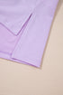 Casual Mineral Wash Drawstring Wide Leg Pant Set