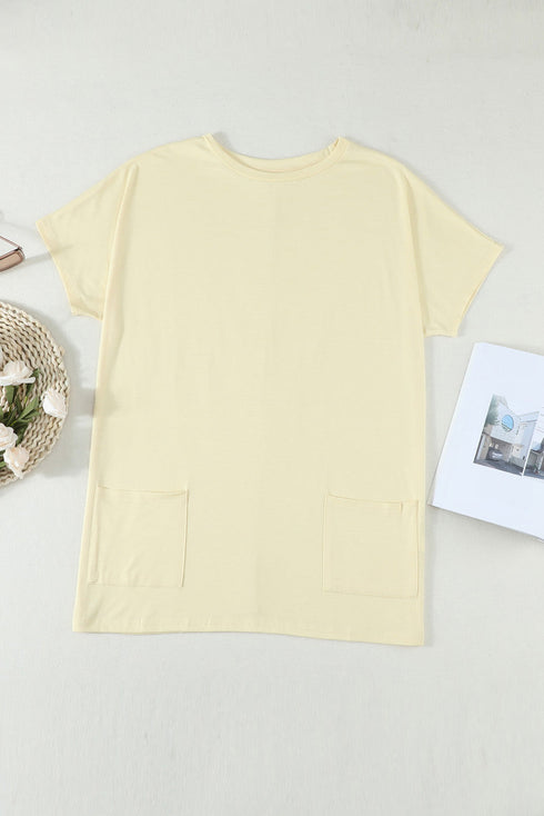 Casual Oversize T-Shirt With Pockets