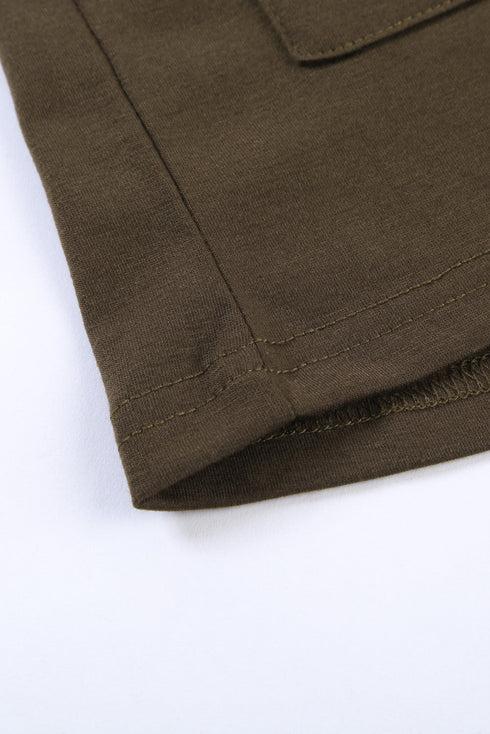 Casual Oversize T-Shirt With Pockets