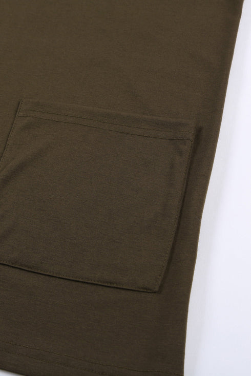 Casual Oversize T-Shirt With Pockets