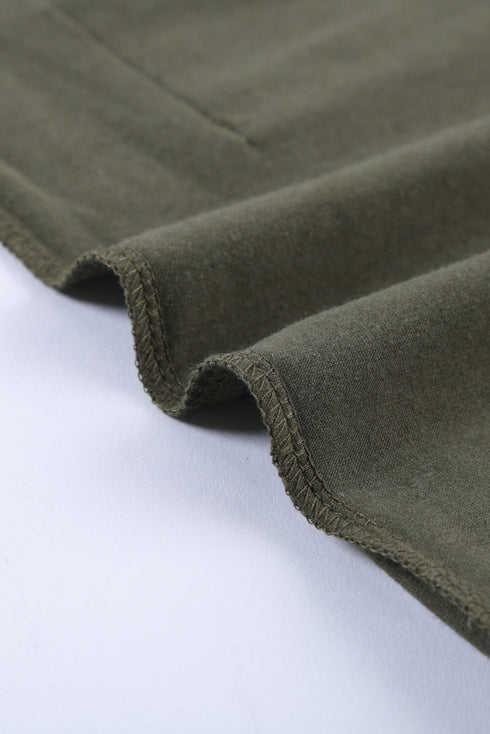 Casual Oversize T-Shirt With Pockets