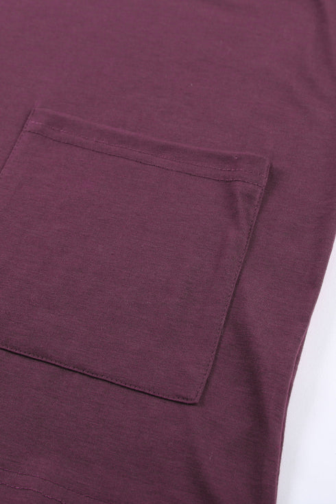 Casual Oversize T-Shirt With Pockets