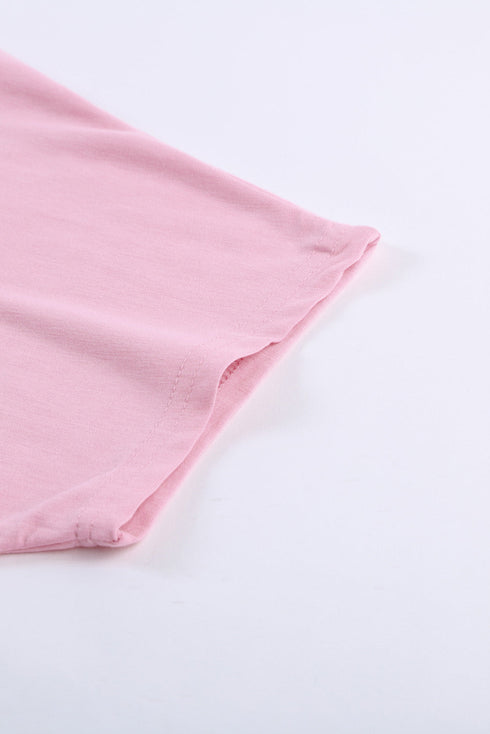 Casual Oversize T-Shirt With Pockets