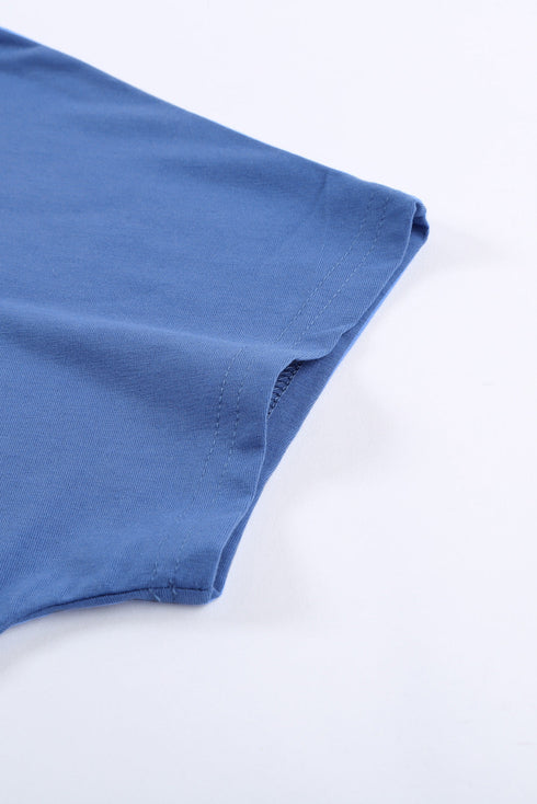 Casual Oversize T-Shirt With Pockets