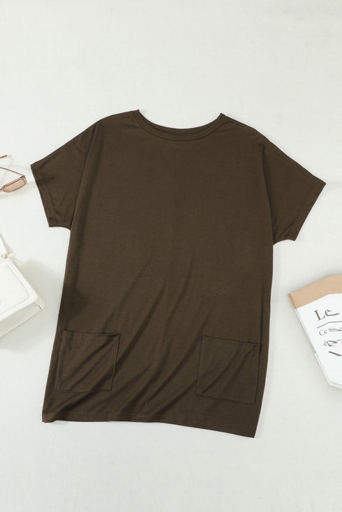 Casual Oversize T-Shirt With Pockets