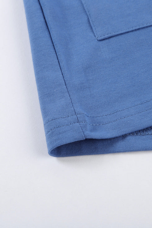 Casual Oversize T-Shirt With Pockets